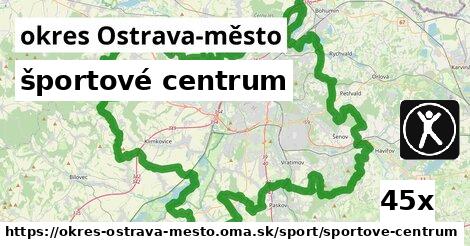 športové centrum, okres Ostrava-město