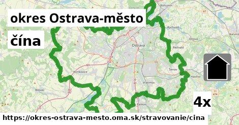 čína, okres Ostrava-město