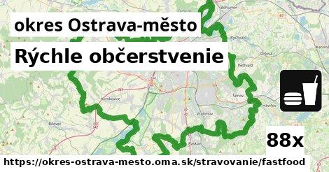 Rýchle občerstvenie, okres Ostrava-město