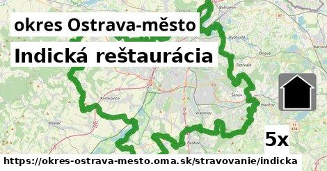 Indická reštaurácia, okres Ostrava-město