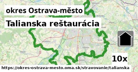 Talianska reštaurácia, okres Ostrava-město