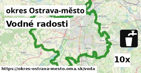 vodné radosti v okres Ostrava-město