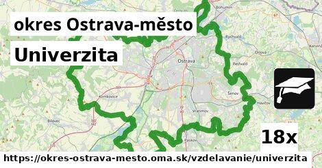 Univerzita, okres Ostrava-město