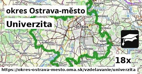 Univerzita, okres Ostrava-město