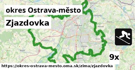 Zjazdovka, okres Ostrava-město