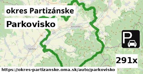 Parkovisko, okres Partizánske