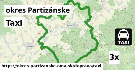 Taxi, okres Partizánske