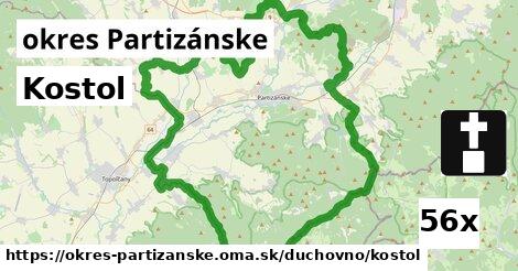 Kostol, okres Partizánske