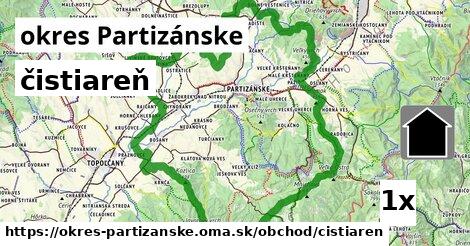 čistiareň, okres Partizánske