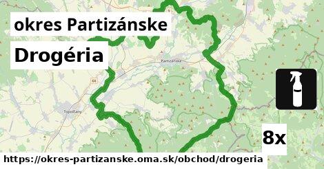 Drogéria, okres Partizánske