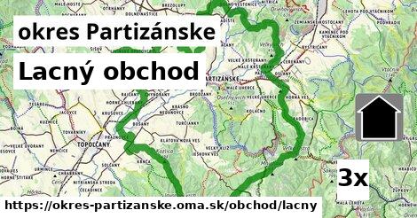 Lacný obchod, okres Partizánske