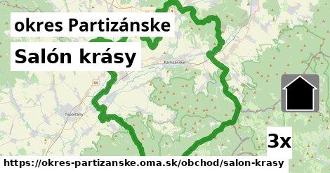 Salón krásy, okres Partizánske