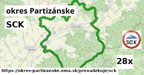 SCK, okres Partizánske