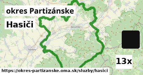 Hasiči, okres Partizánske