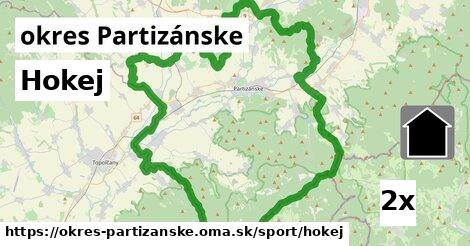 Hokej, okres Partizánske