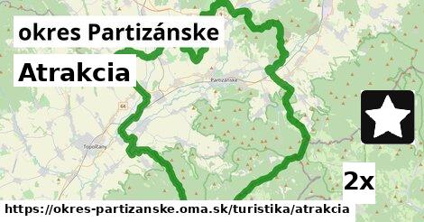 Atrakcia, okres Partizánske