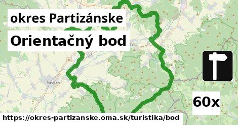 Orientačný bod, okres Partizánske