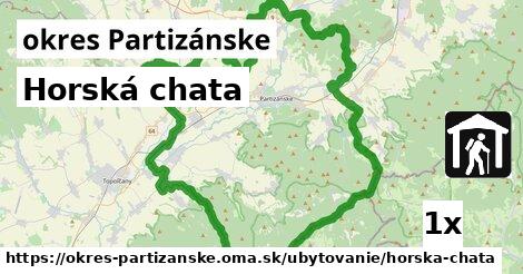 Horská chata, okres Partizánske