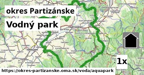 Vodný park, okres Partizánske