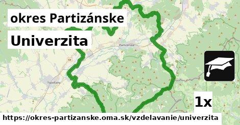 Univerzita, okres Partizánske