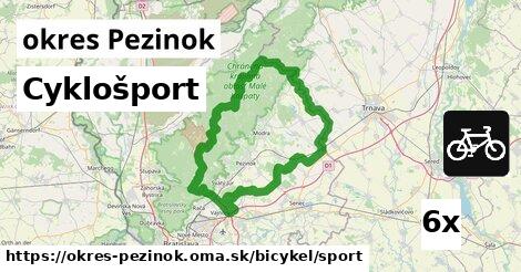 Cyklošport, okres Pezinok