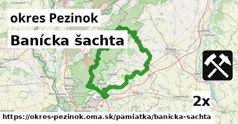 Banícka šachta, okres Pezinok