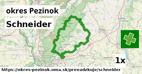 Schneider, okres Pezinok