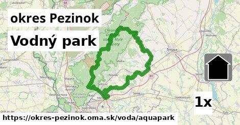 Vodný park, okres Pezinok