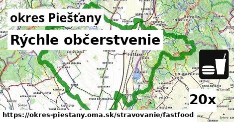 Všetky body v okres Piešťany