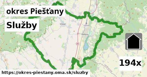 služby v okres Piešťany