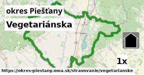 Vegetariánska, okres Piešťany