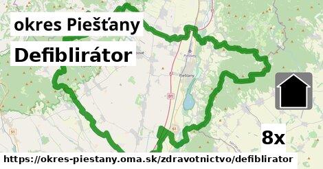 Defiblirátor, okres Piešťany