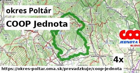 COOP Jednota, okres Poltár