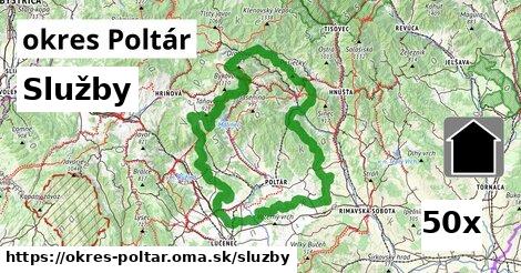 služby v okres Poltár