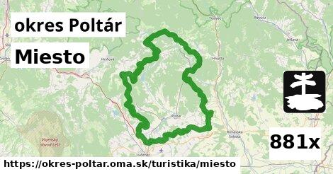 Miesto, okres Poltár