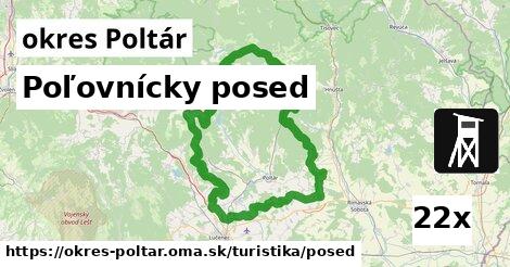 Poľovnícky posed, okres Poltár