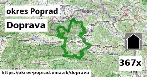 doprava v okres Poprad