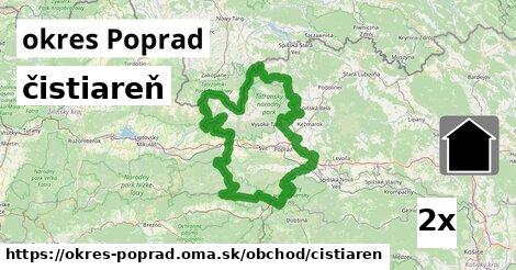 čistiareň v okres Poprad