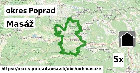 Masáž, okres Poprad