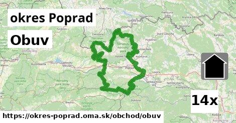 Obuv, okres Poprad