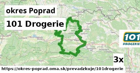 101 Drogerie, okres Poprad