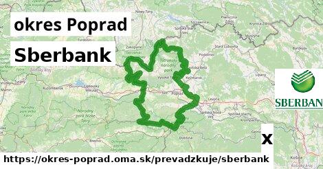 Sberbank, okres Poprad