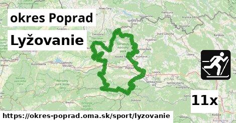 lyžovanie v okres Poprad