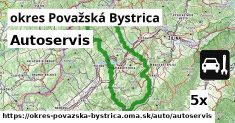 Autoservis, okres Považská Bystrica