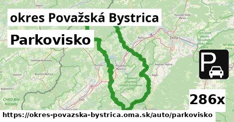 Parkovisko, okres Považská Bystrica