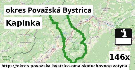 Kaplnka, okres Považská Bystrica