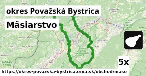 Mäsiarstvo, okres Považská Bystrica