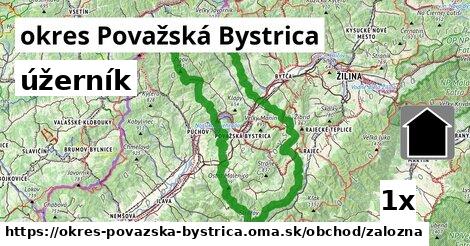 úžerník, okres Považská Bystrica