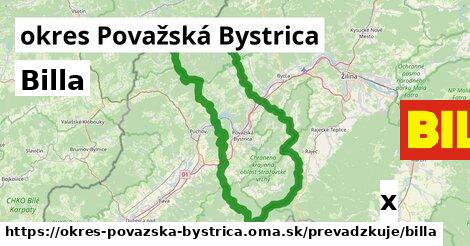 Billa, okres Považská Bystrica