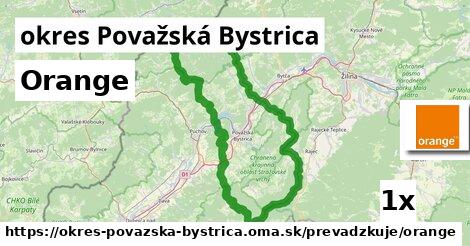 Orange, okres Považská Bystrica